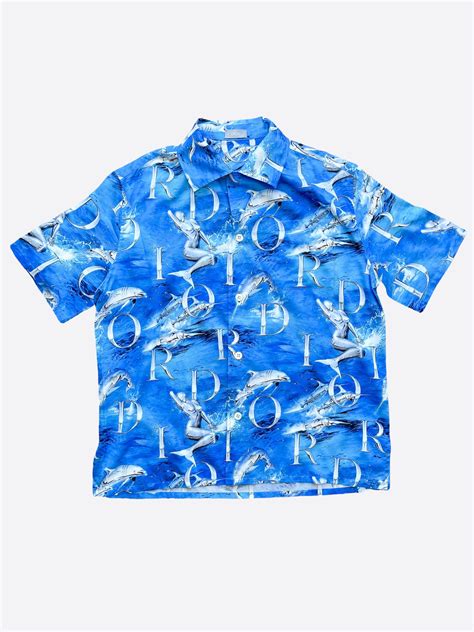 dior sorayama hawaiian shirt|dior men's shirts.